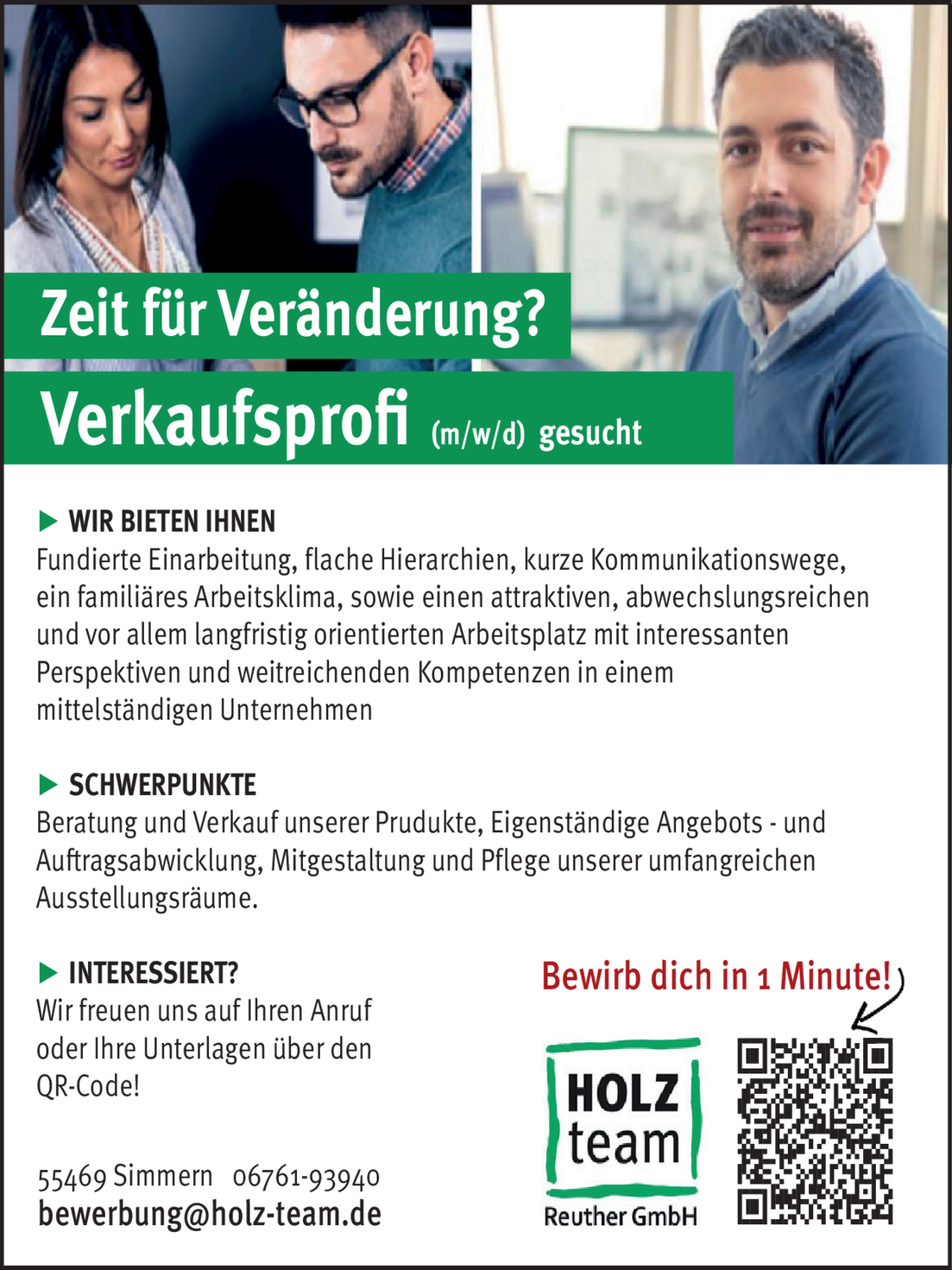 Verkaufsprofi (m/w/d)