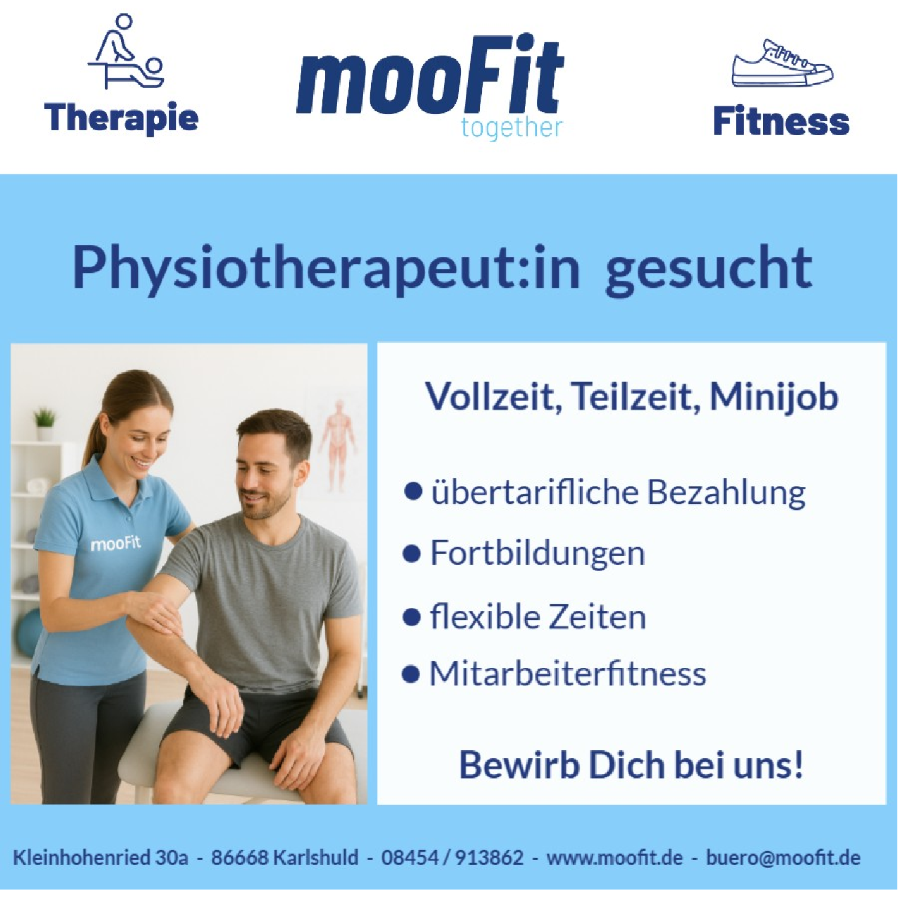 Physiotherapeut:in (m/w/d)