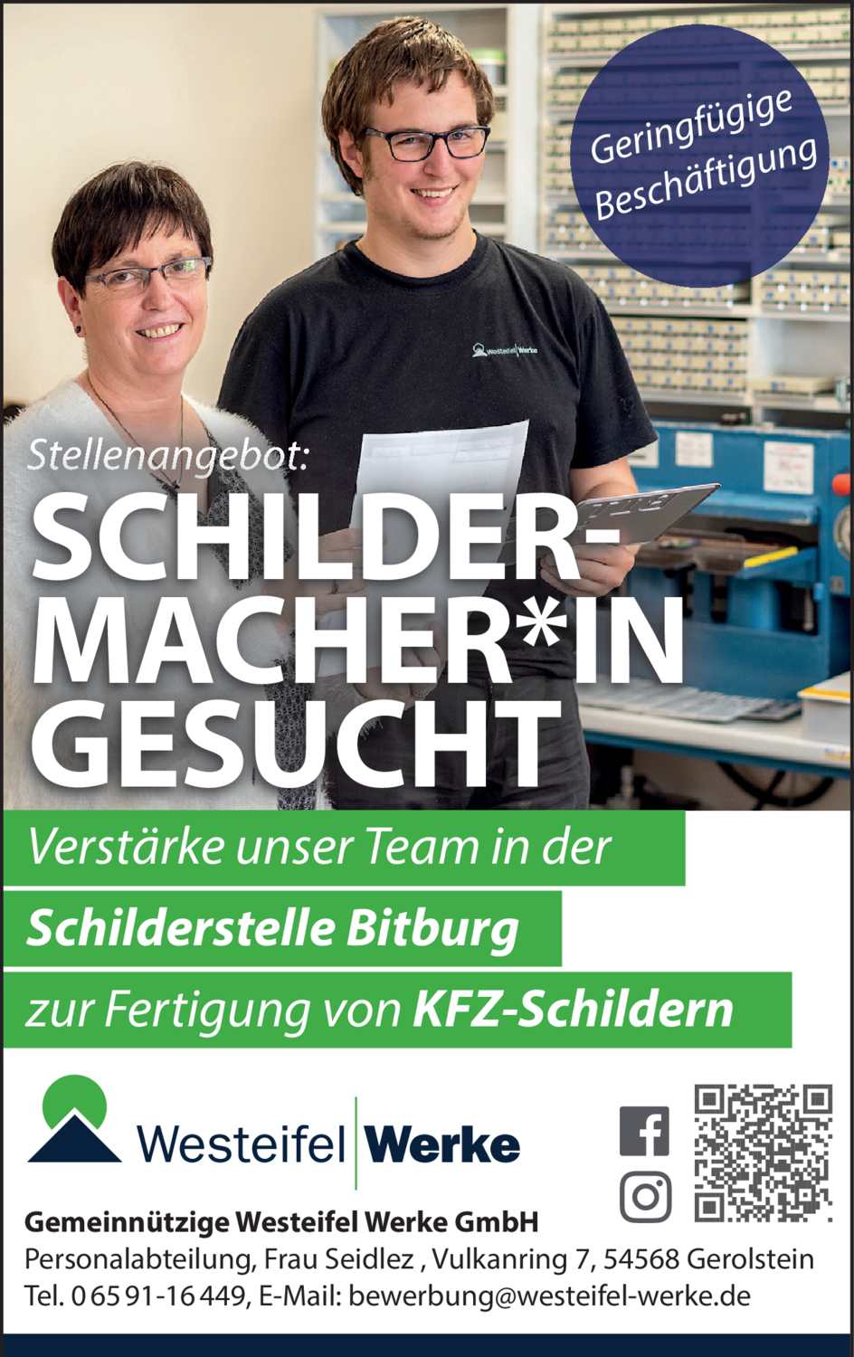 Schildermacher/in (m/w/d)