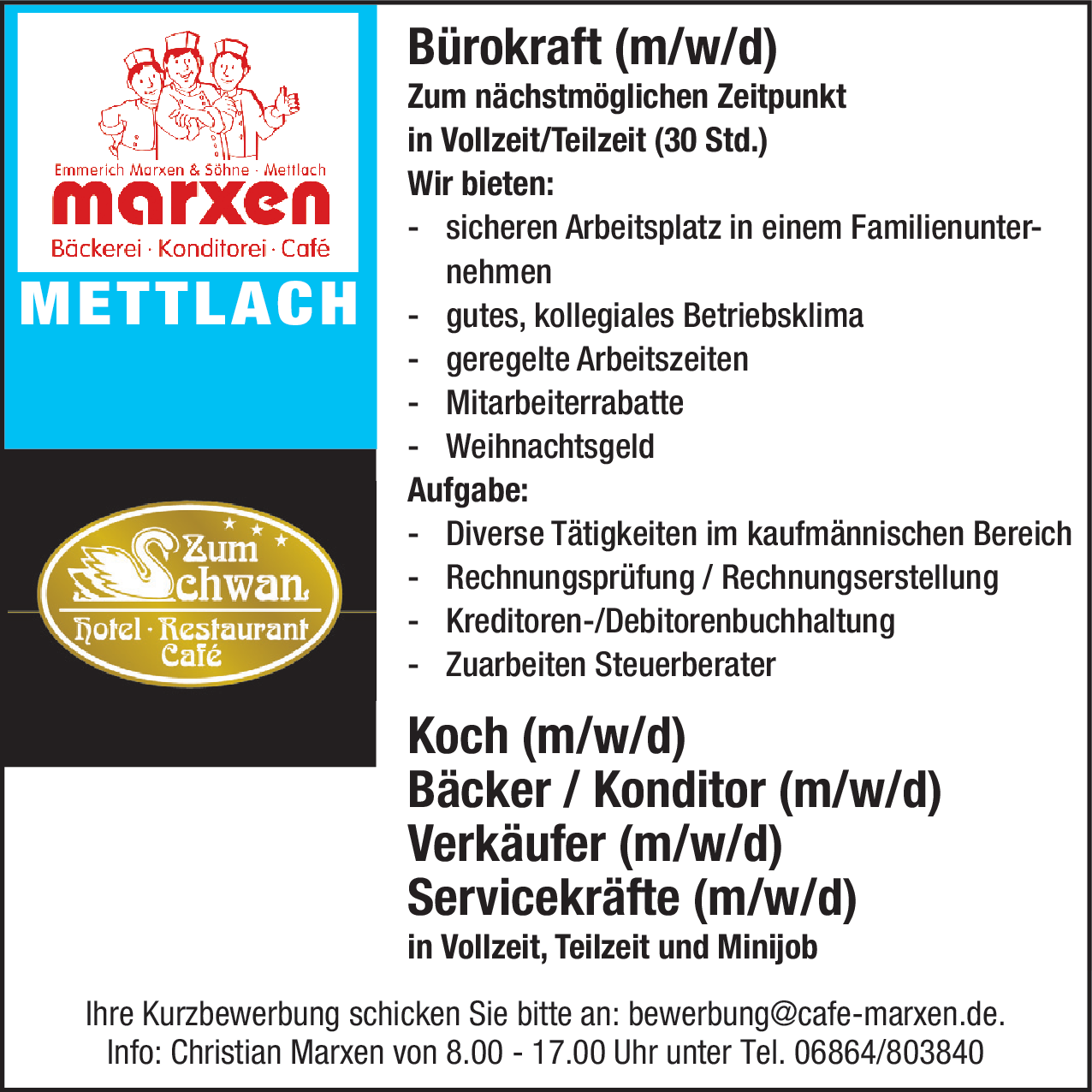 Servicekräfte (m/w/d)