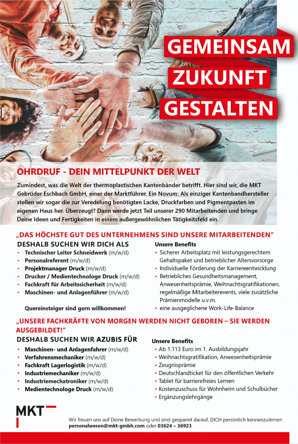 Maschinen- und Anlagenführer (m/w/d)