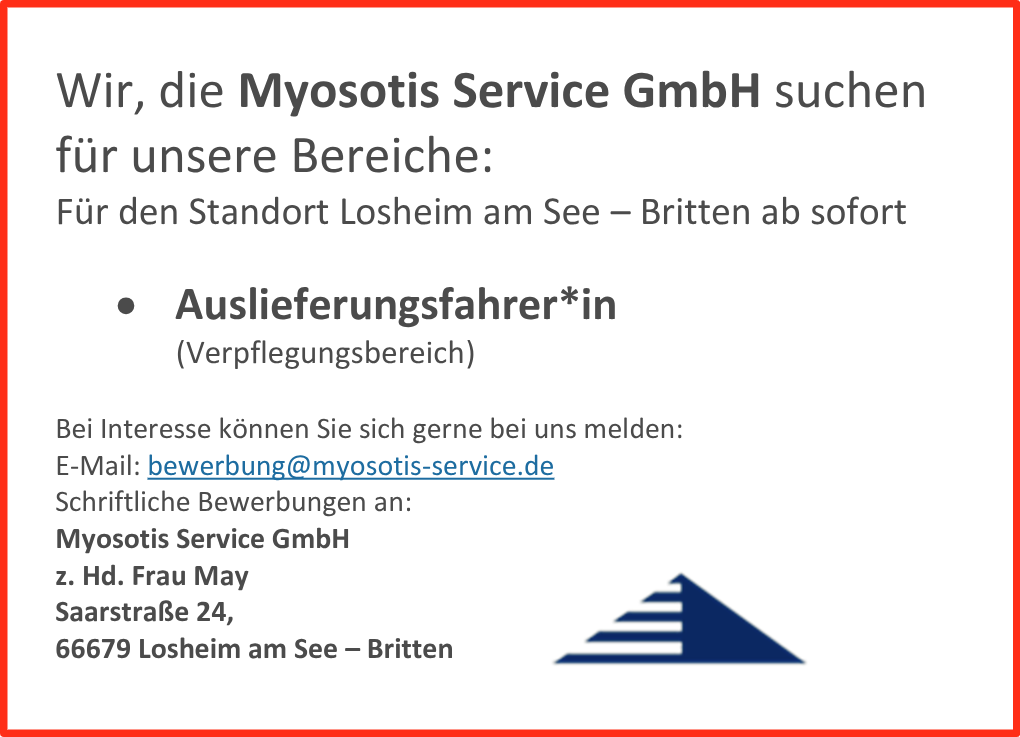 Auslieferungsfahrer*in (m/w/d)