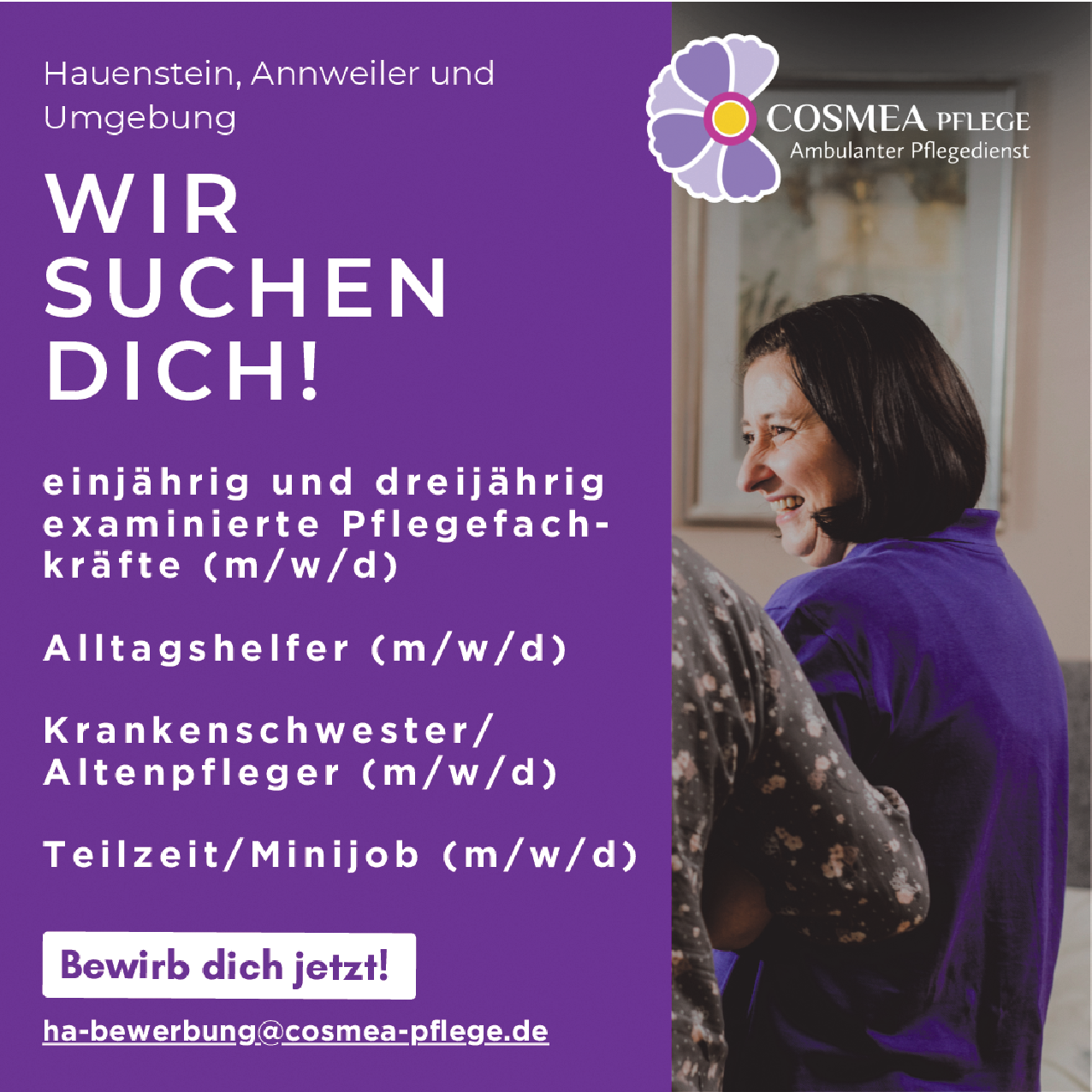 Examinierte Pflegefachkraft (m/w/d)