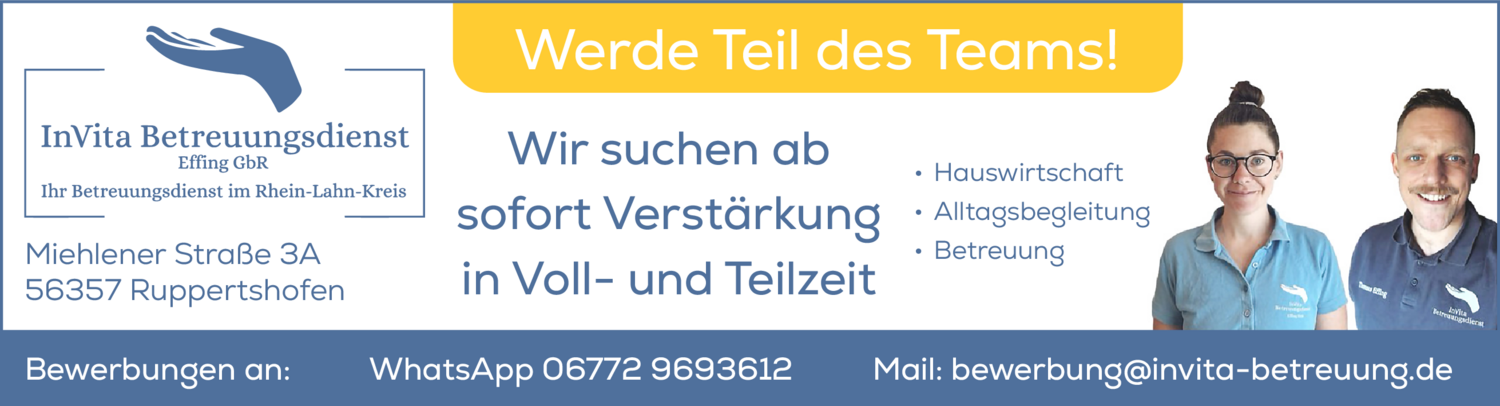 Alltagsbegleitung (m/w/d)