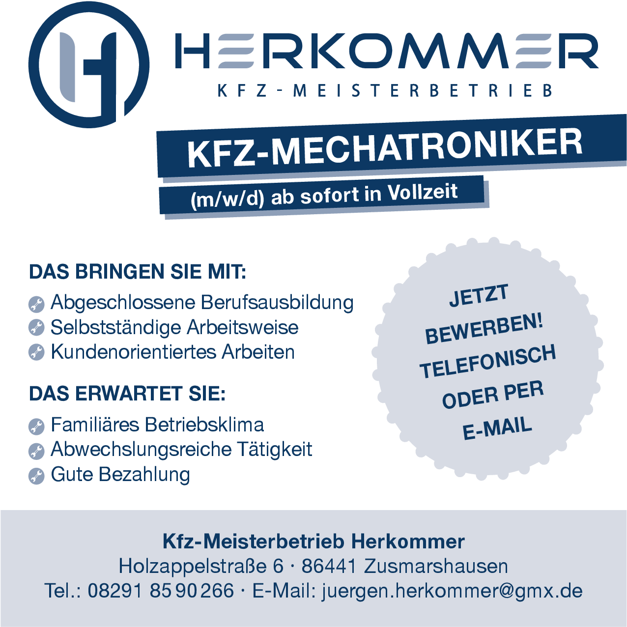 Kfz-Mechatroniker (m/w/d)