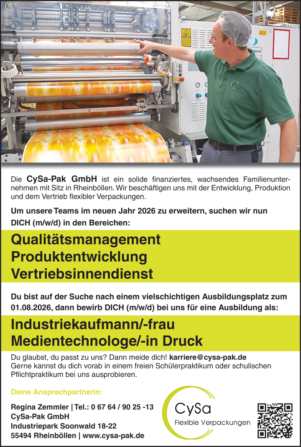 Industriekaufmann/-frau (m/w/d)