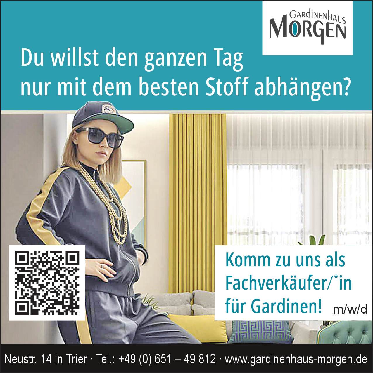Fachverkäufer/in für Gardinen (m/w/d)