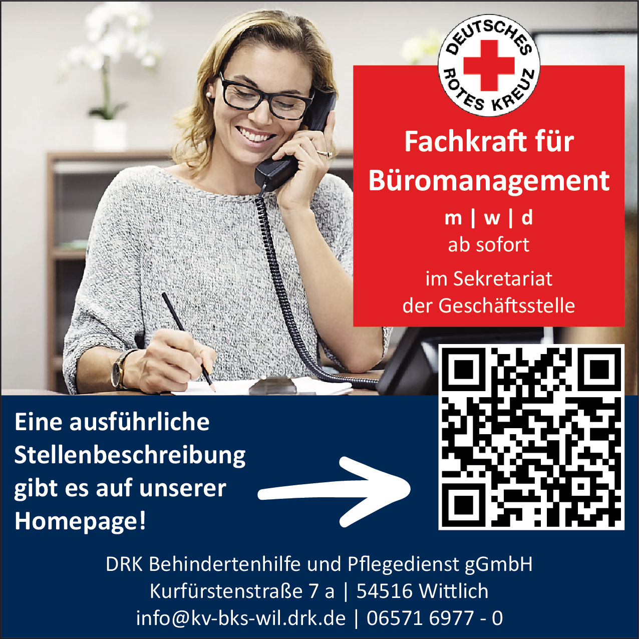 Fachkraft für Büromanagement (m/w/d)