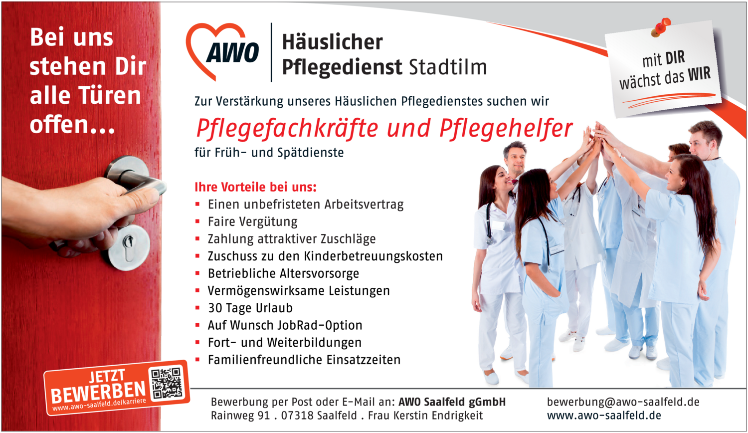 Pflegefachkraft (m/w/d)