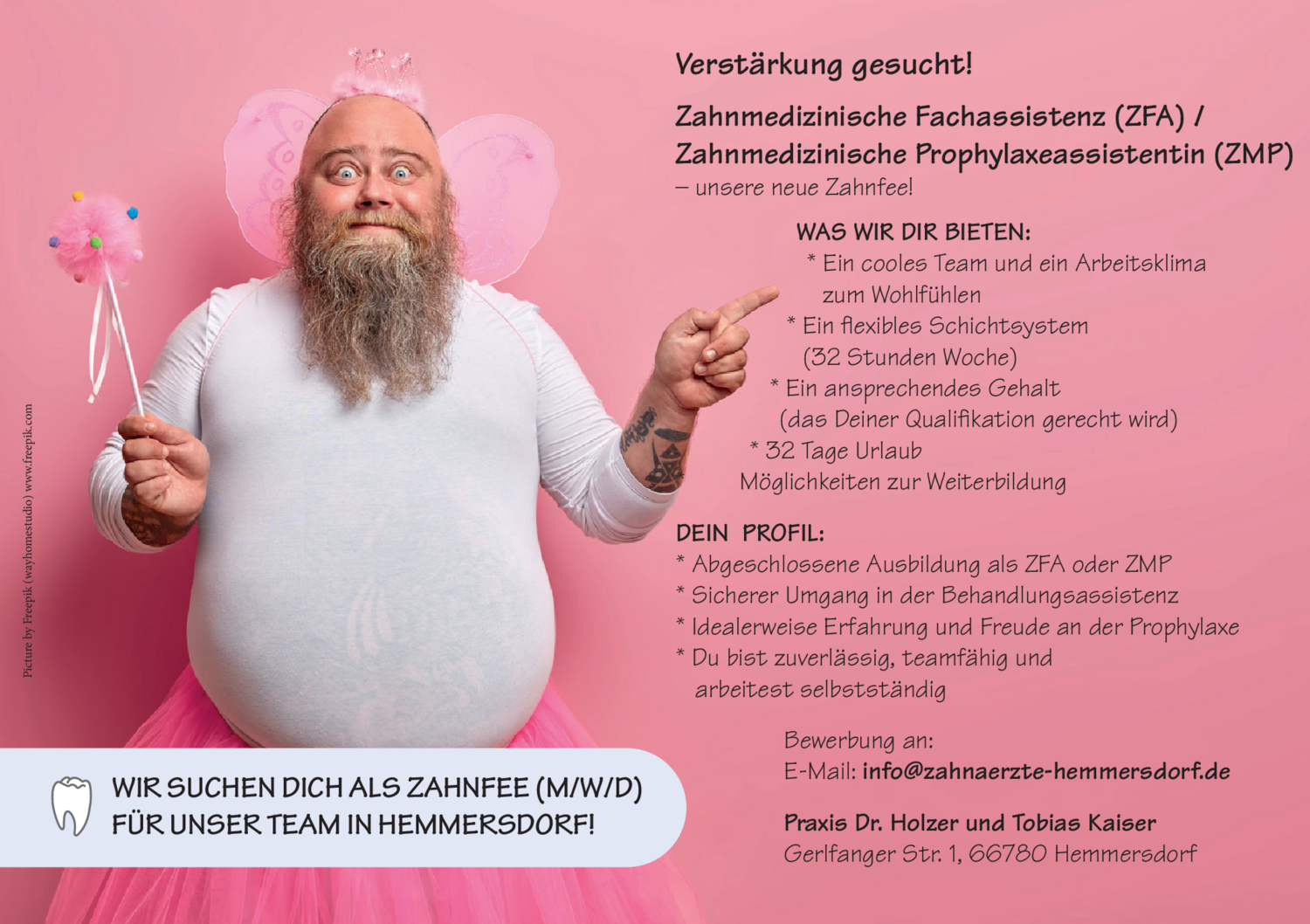 Zahnmedizinische Fachassistenz (ZFA) (m/w/d)