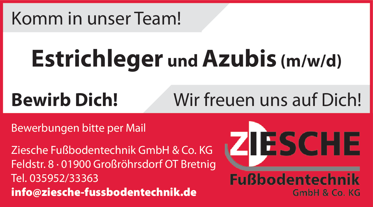 Estrichleger (m/w/d)