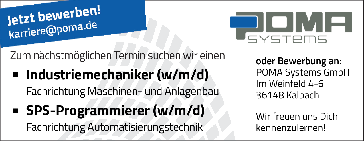 SPS-Programmierer (w/m/d)