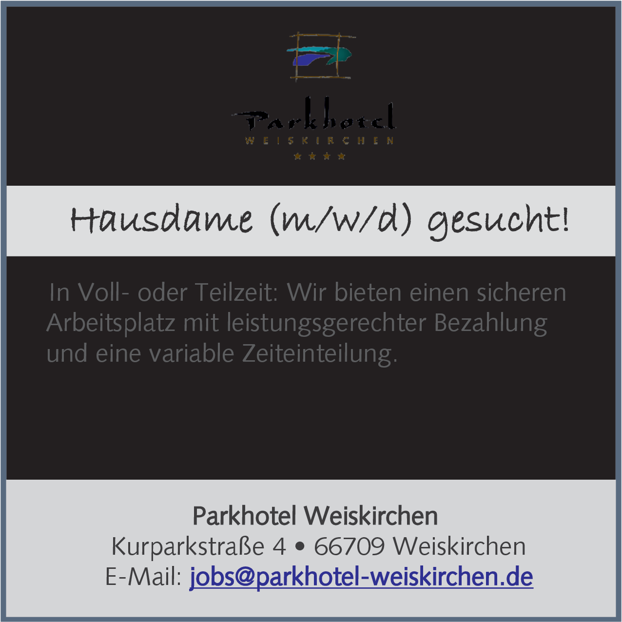 Hausdame (m/w/d)