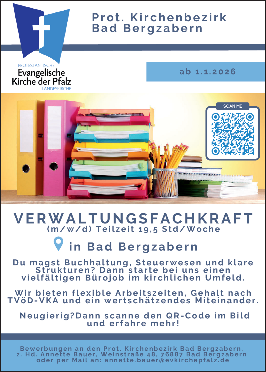 Verwaltungsfachkraft (m/w/d)