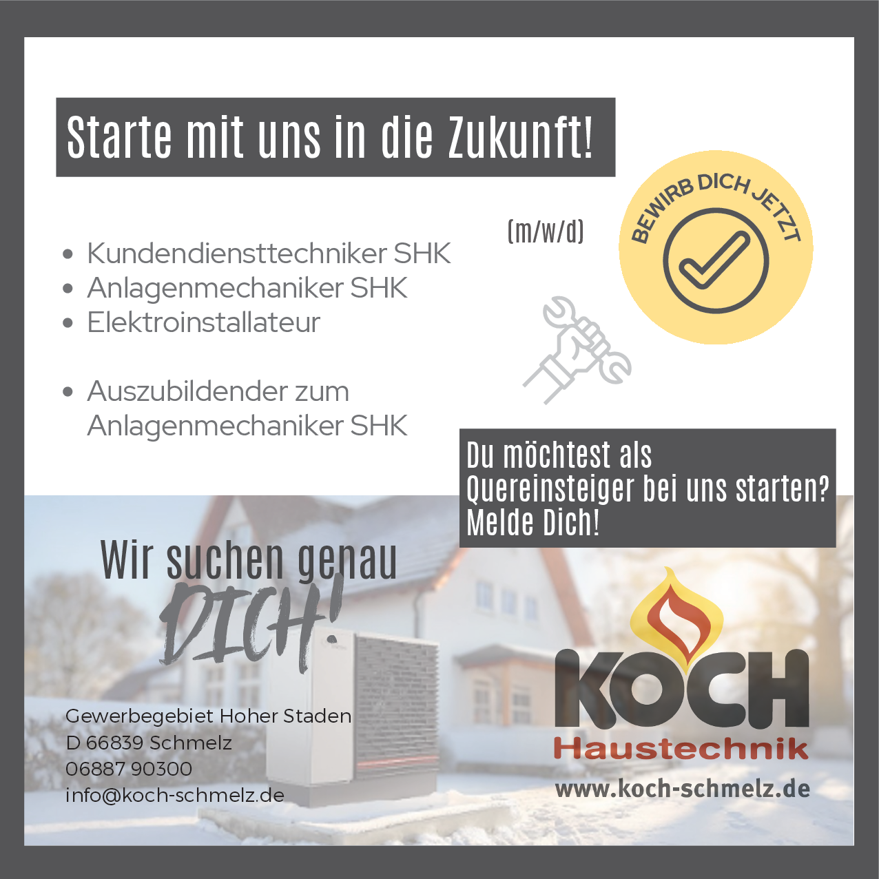 Anlagenmechaniker SHK (m/w/d)