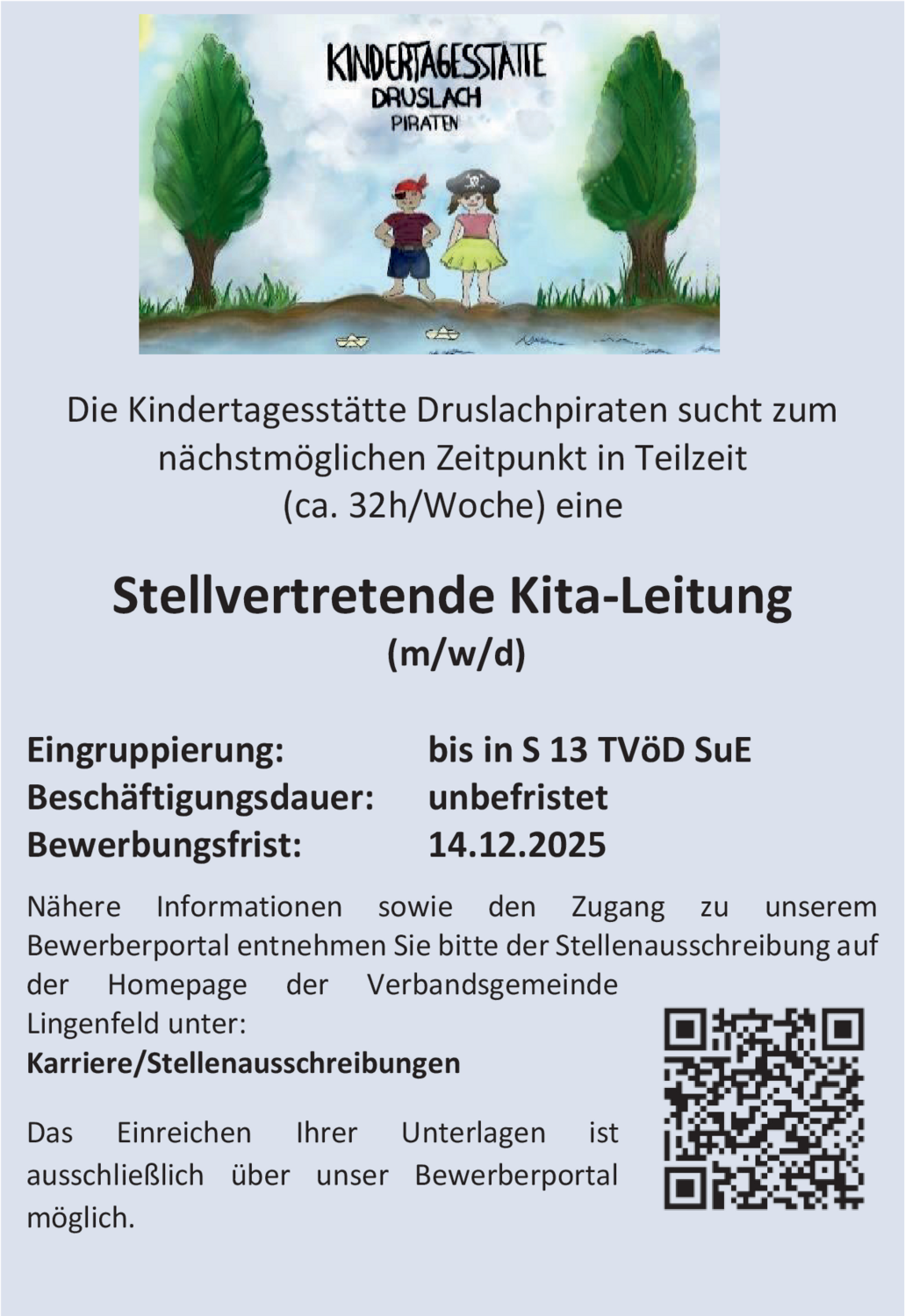 Stellvertretende Kita-Leitung (m/w/d)