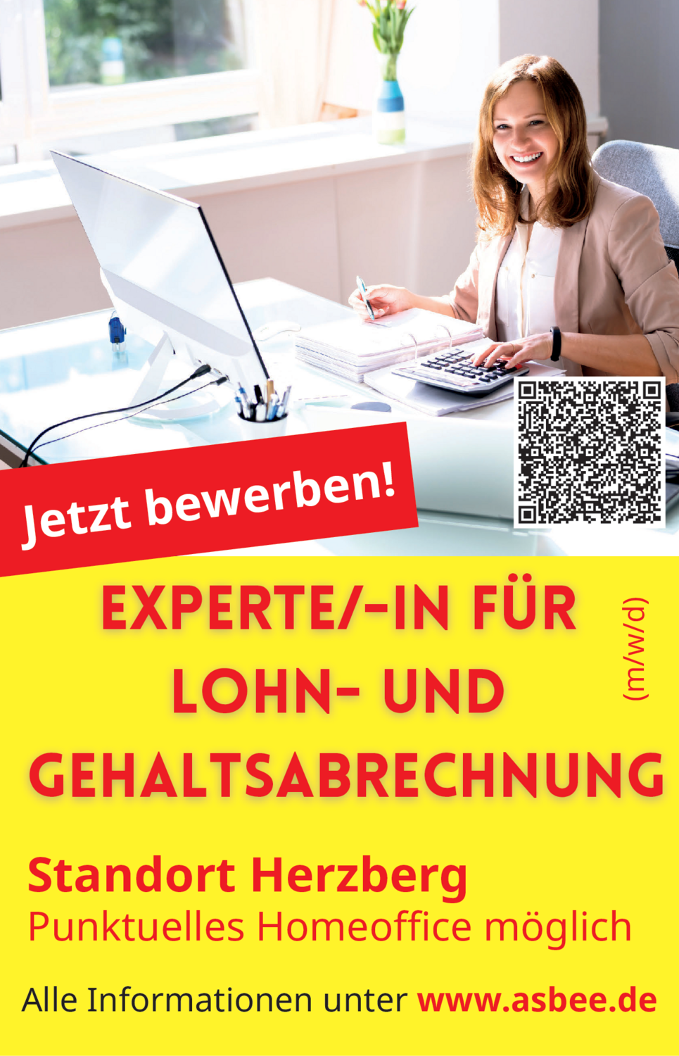 Experte/-in für Lohn- und Gehaltsabrechnung (m/w/d)