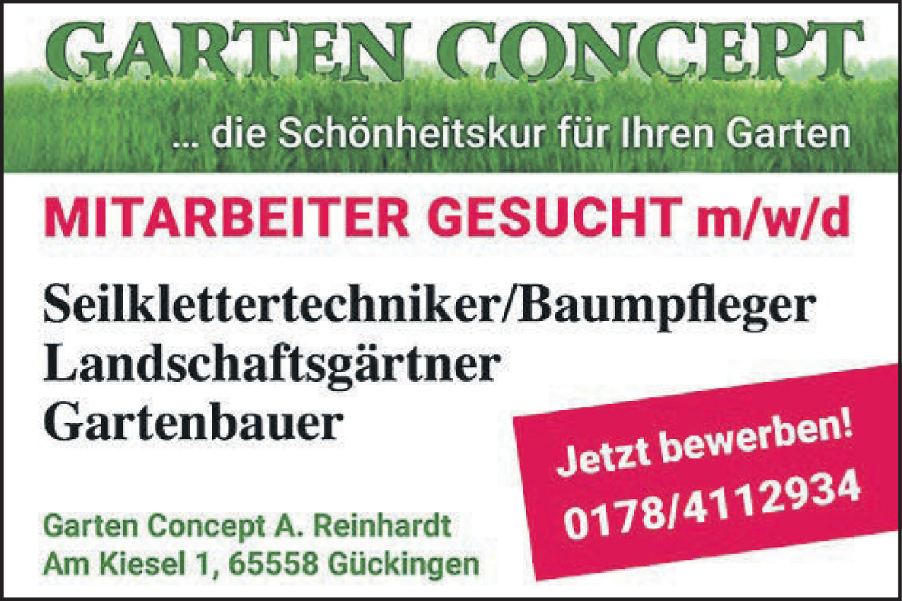 Landschaftsgärtner (m/w/d)