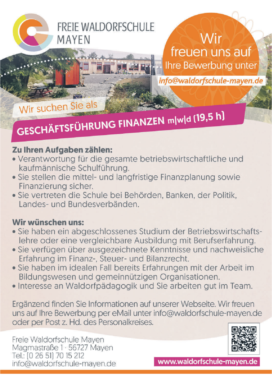 Geschäftsführung Finanzen (m/w/d)
