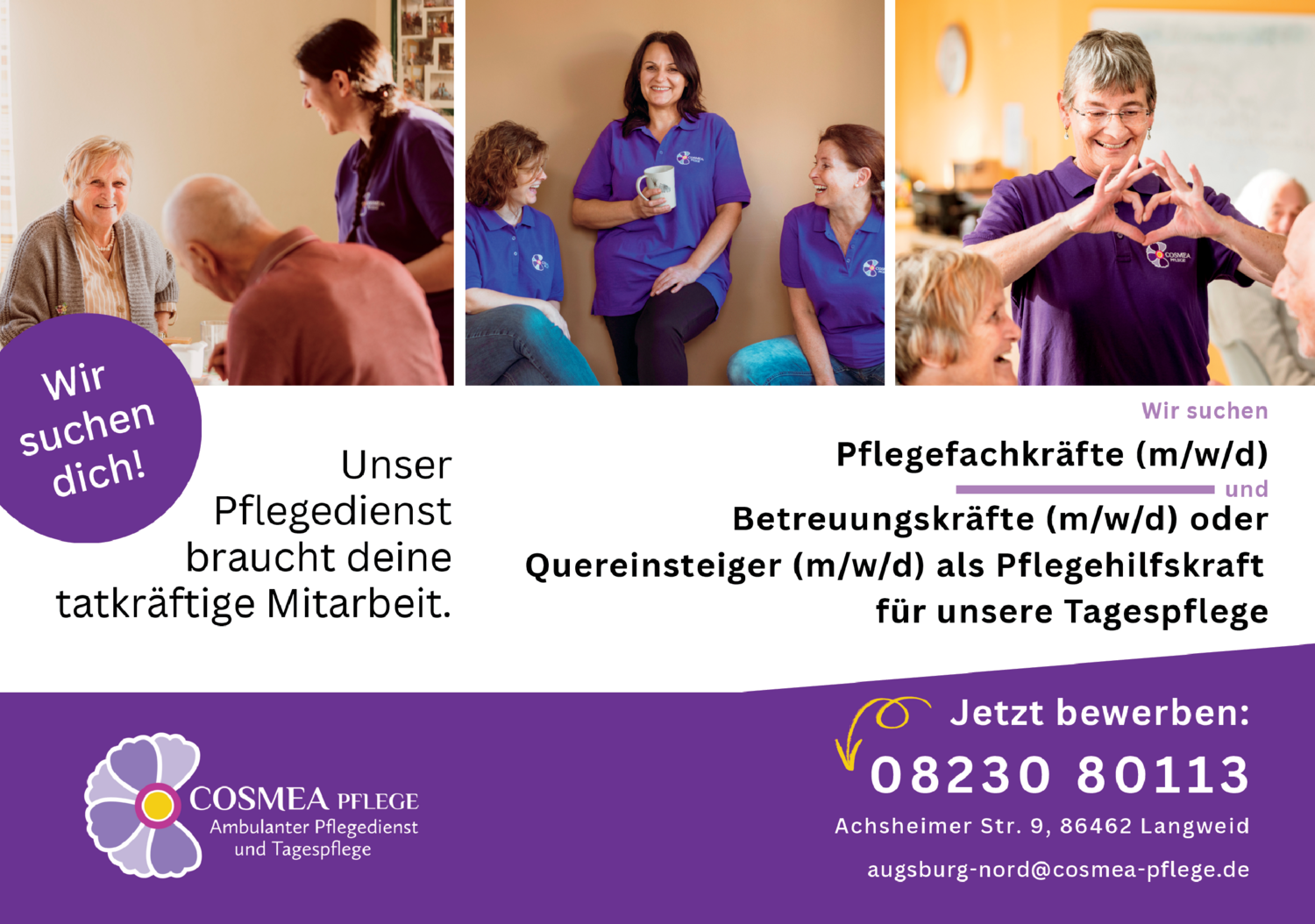 Pflegefachkräfte (m/w/d)