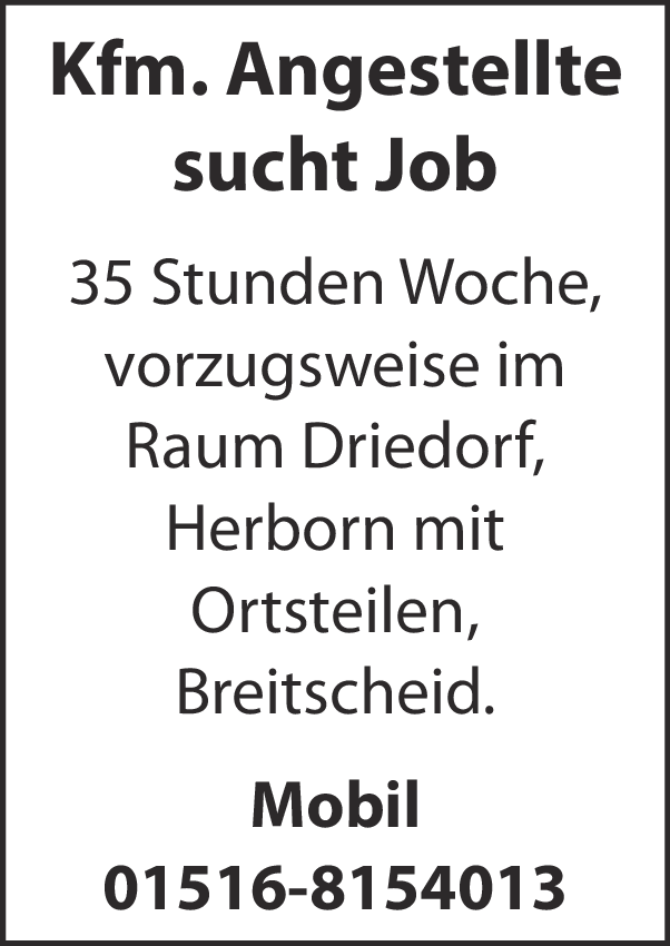 Kaufmännische Angestellte (m/w/d)