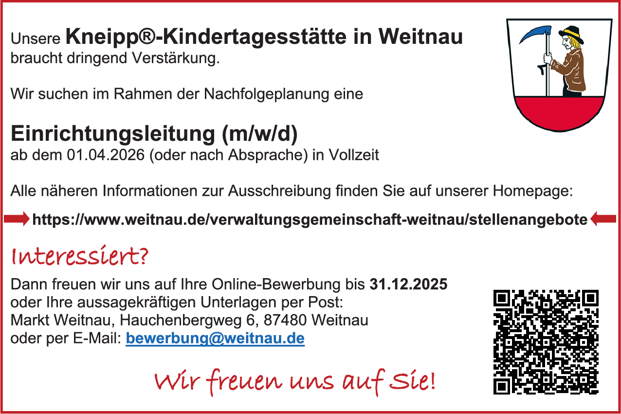 Einrichtungsleitung (m/w/d)