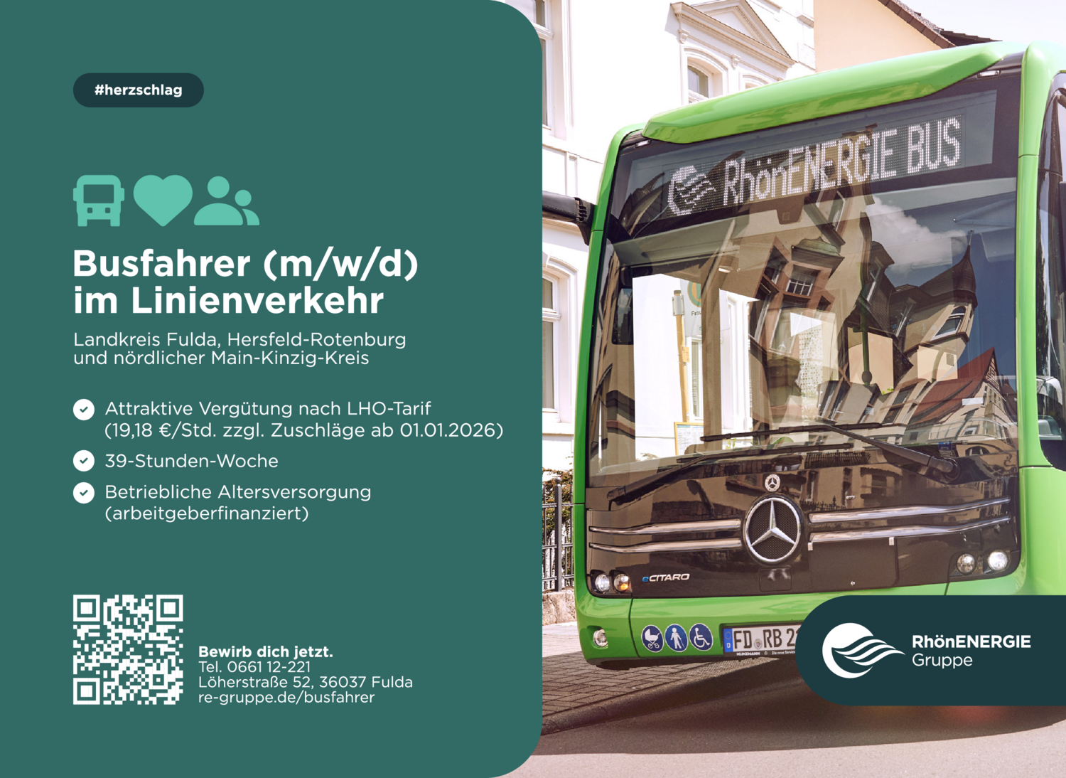 Busfahrer (m/w/d) im Linienverkehr