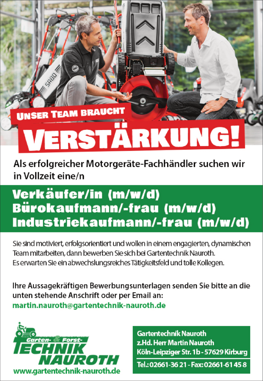 Industriekaufmann/-frau (m/w/d)