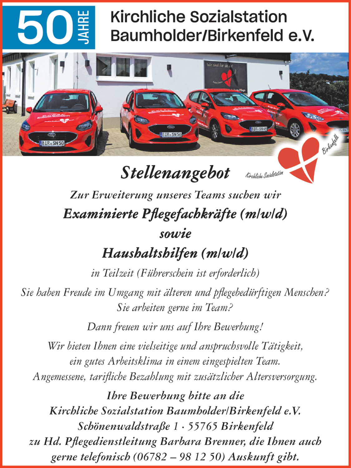 Examinierte Pflegefachkräfte (m/w/d)