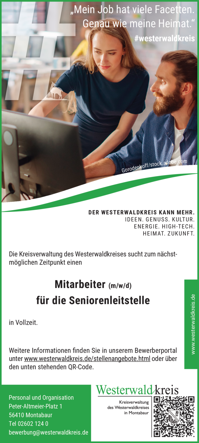 Mitarbeiter (m/w/d) für die Seniorenleitstelle