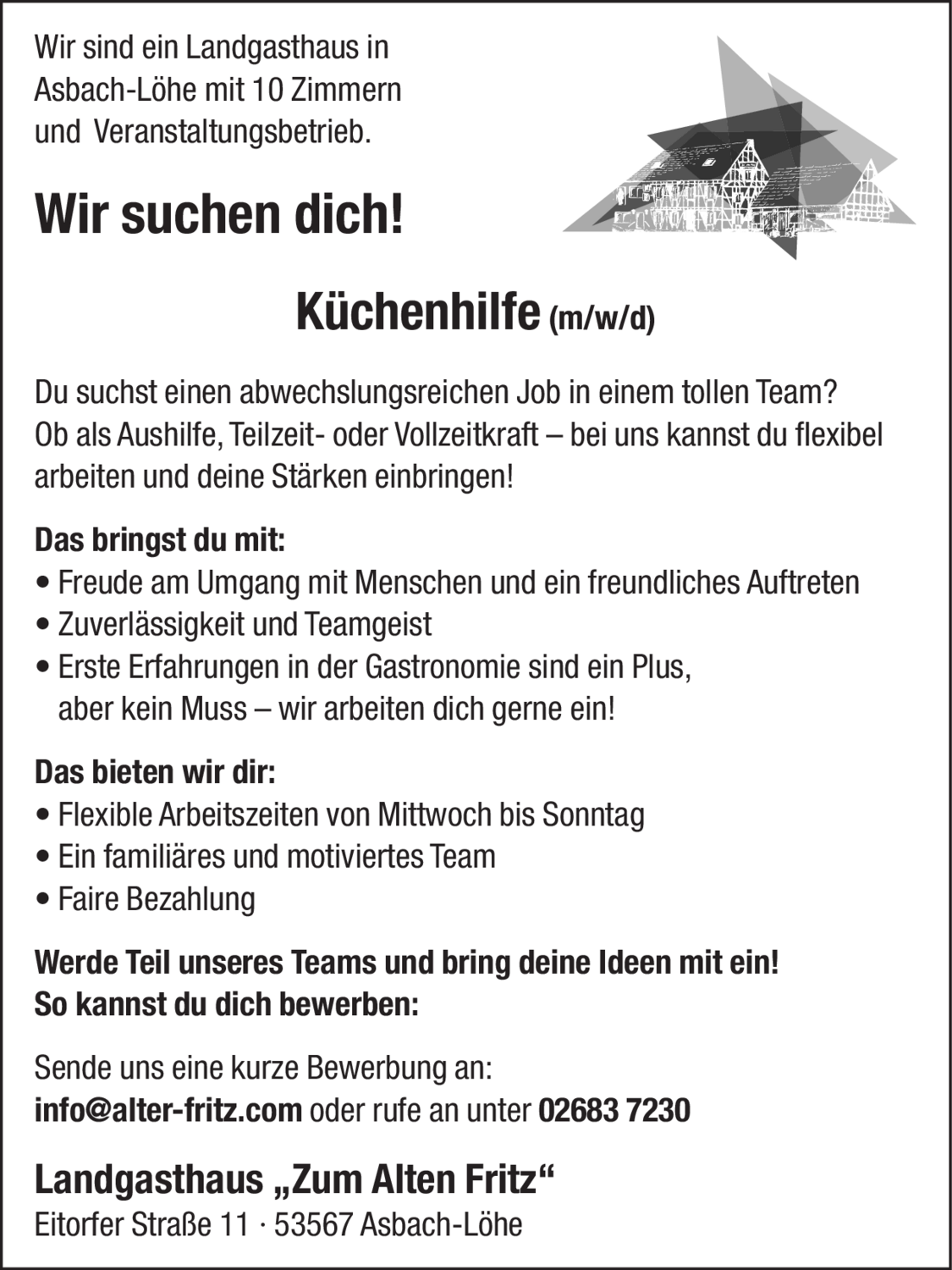 Küchenhilfe (m/w/d)