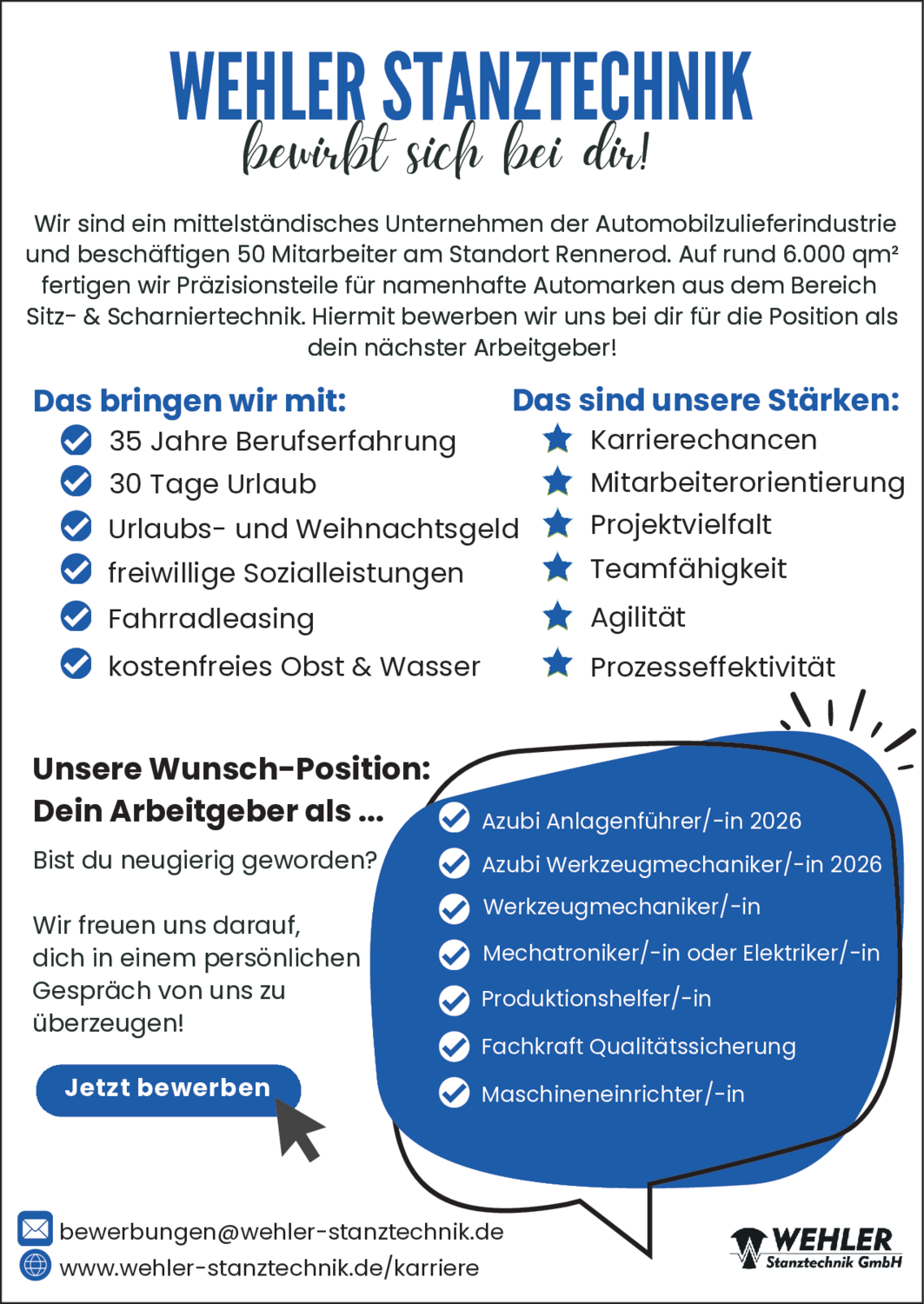 Azubi Anlagenführer/-in (m/w/d) 2026