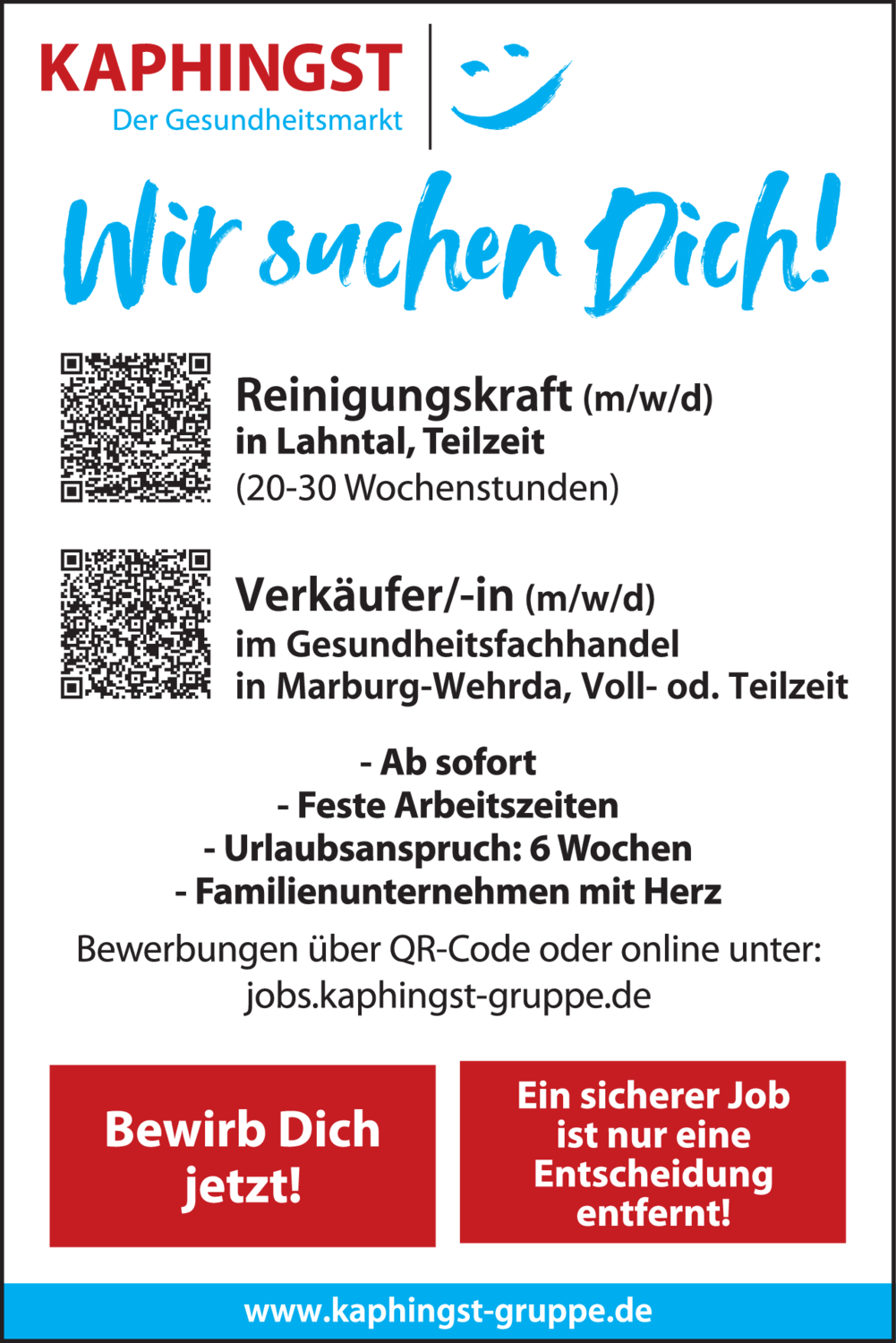 Reinigungskraft (m/w/d)