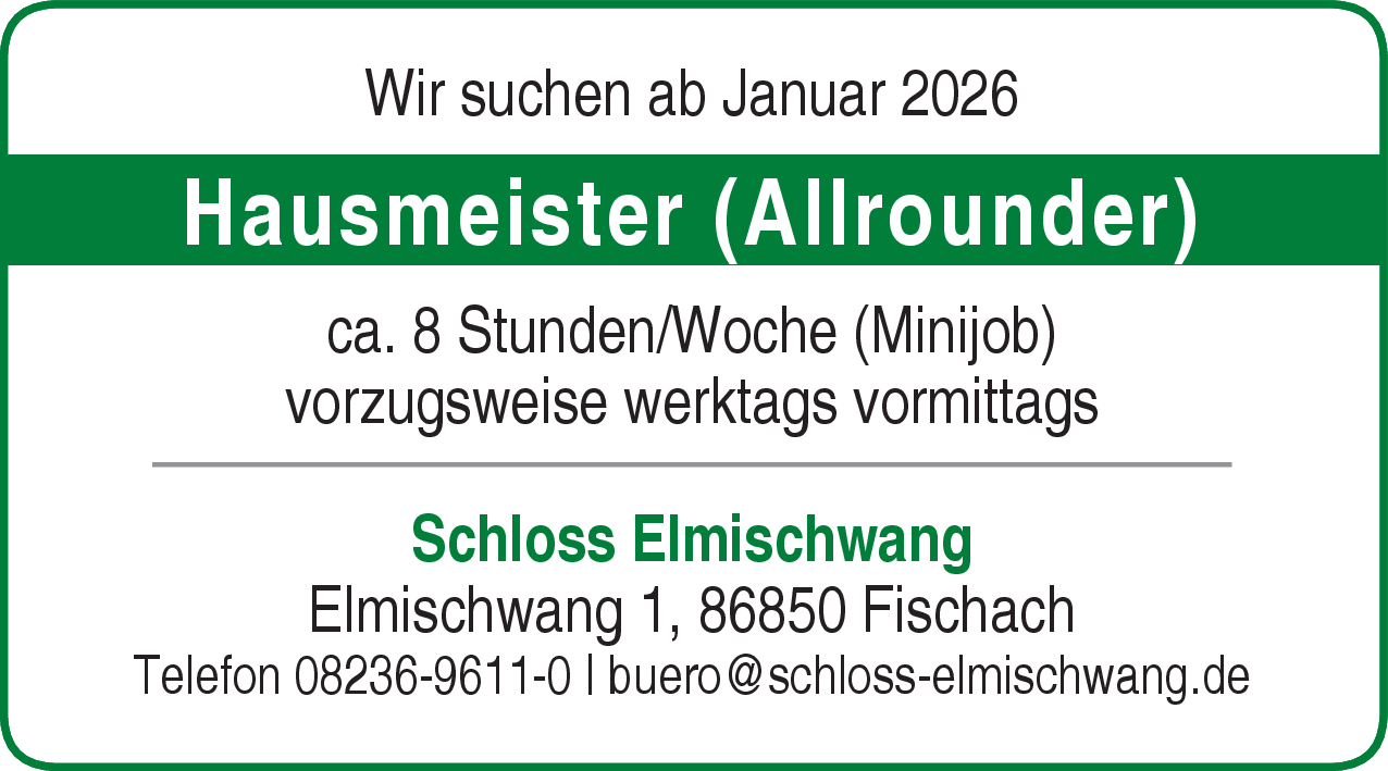 Hausmeister (Allrounder)
