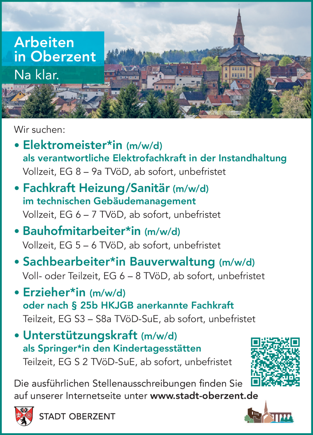Fachkraft Heizung/Sanitär (m/w/d)