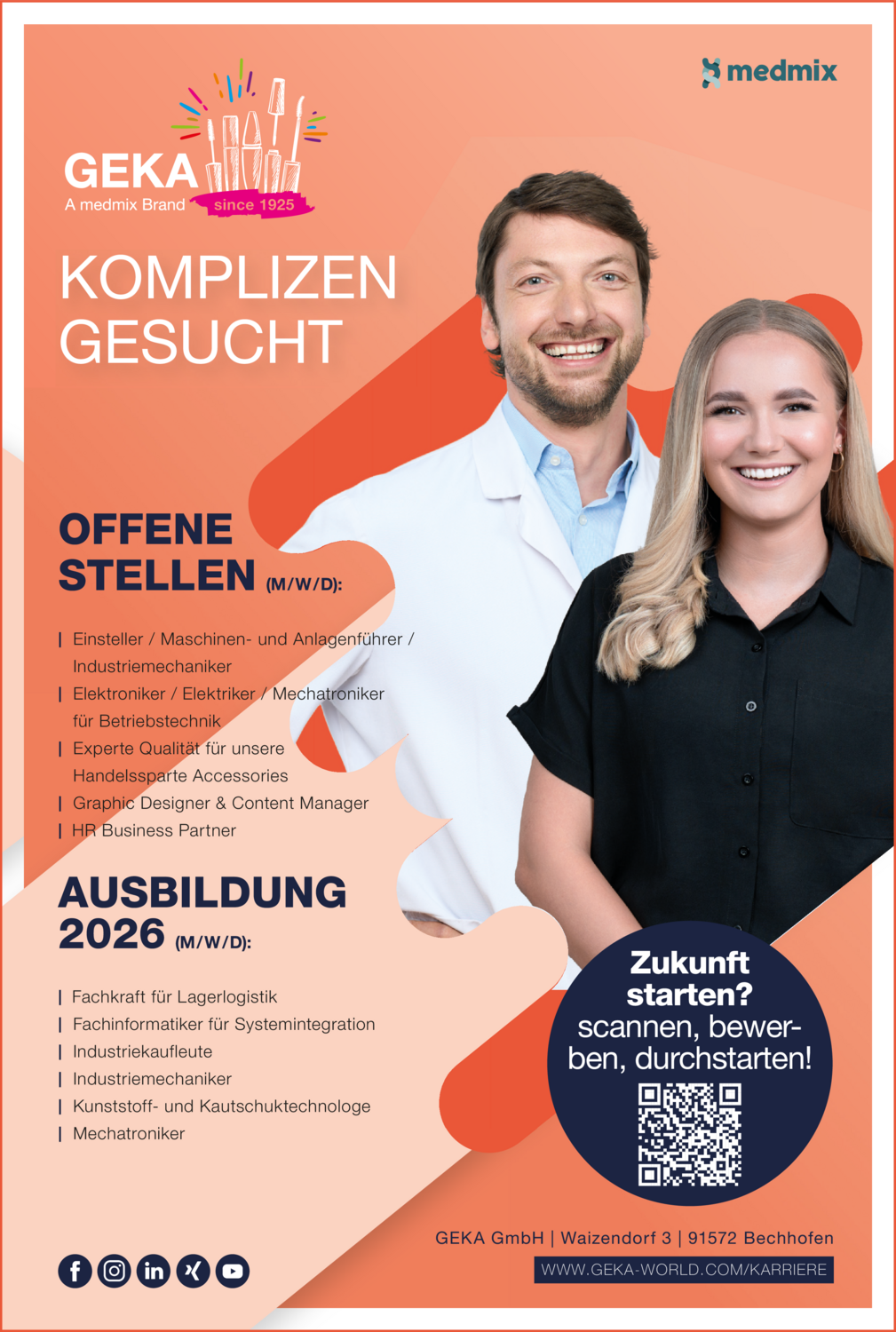 Einsteller / Maschinen- und Anlagenführer / Industriemechaniker (m/w/d)