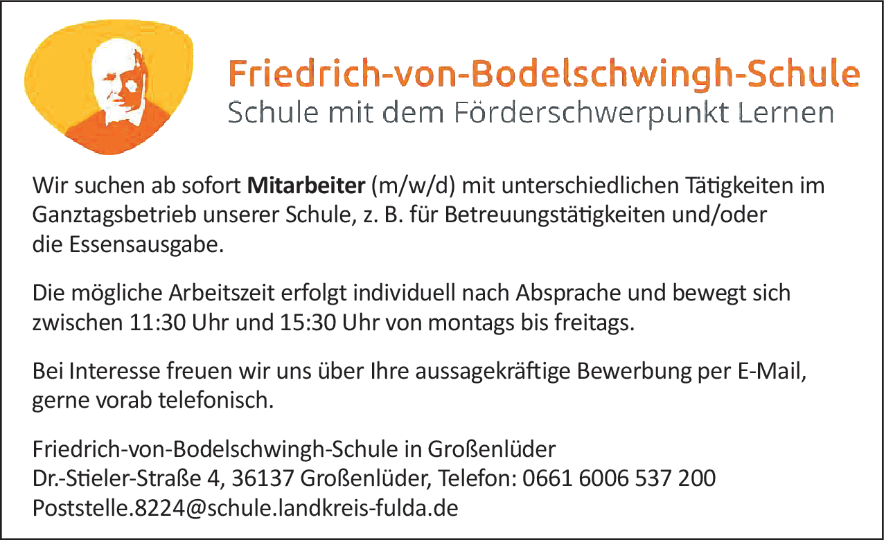 Mitarbeiter (m/w/d)