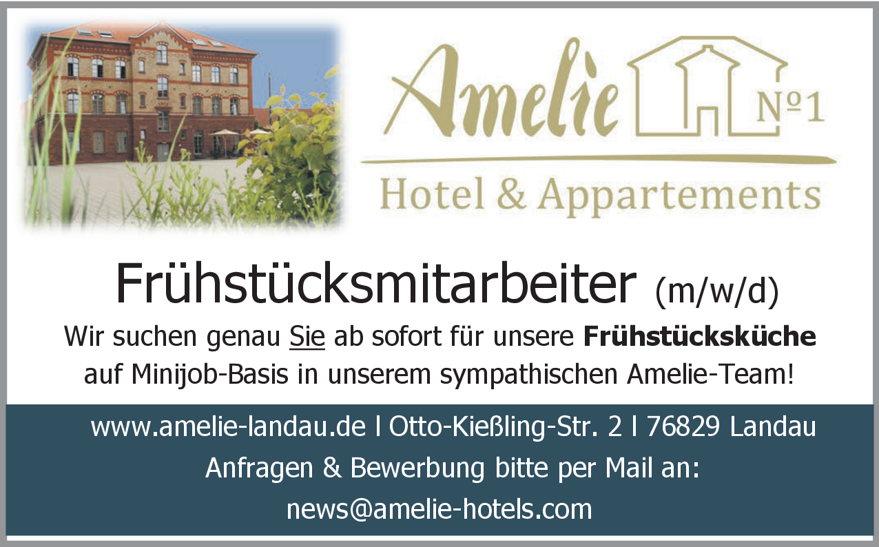 Frühstücksmitarbeiter (m/w/d)