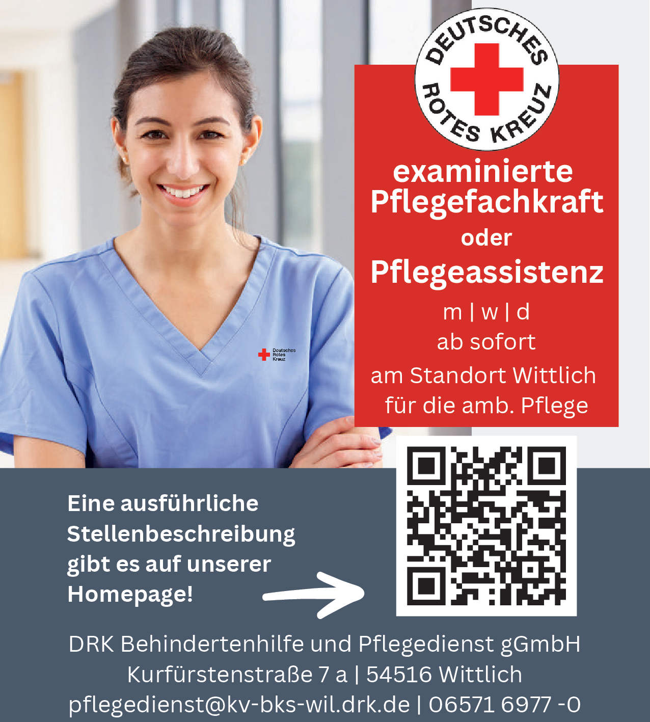 Examinierte Pflegefachkraft (m/w/d)