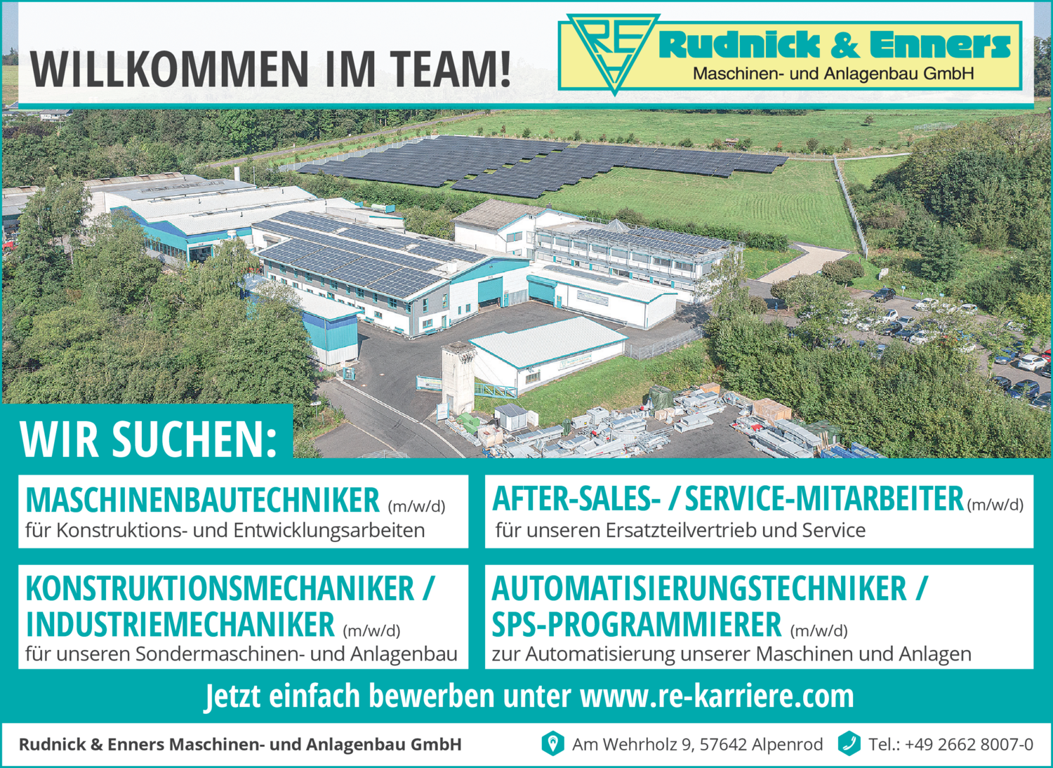 Maschinenbautechniker (m/w/d)