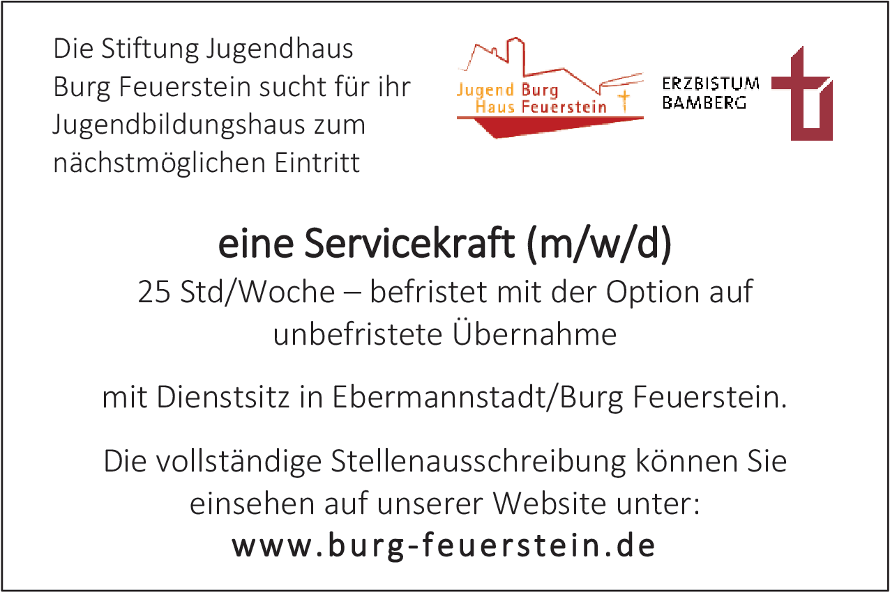 Servicekraft (m/w/d)