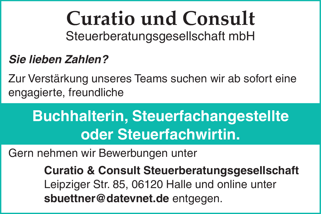 Steuerfachwirtin (m/w/d)