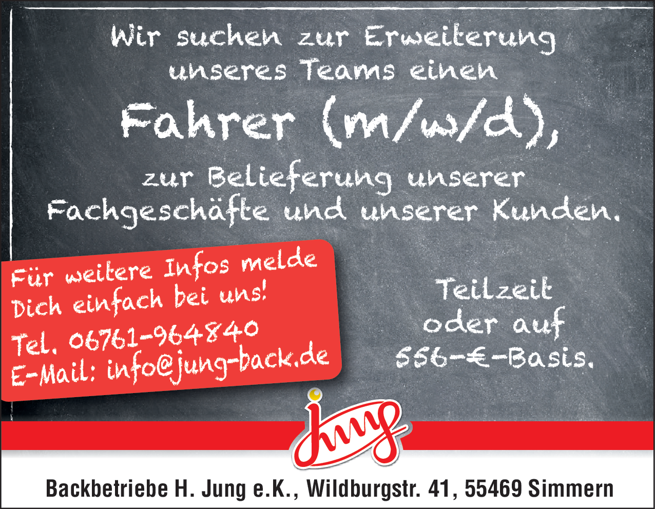Fahrer (m/w/d)