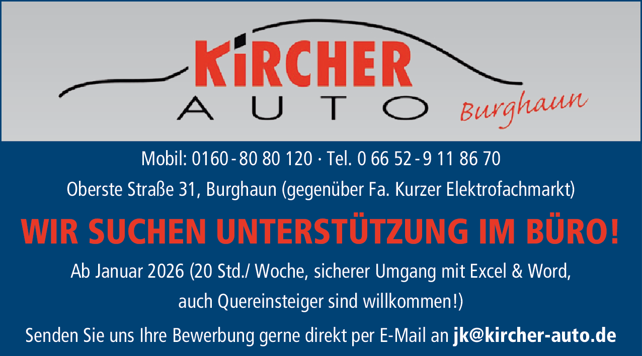 Unterstützung im Büro (m/w/d)