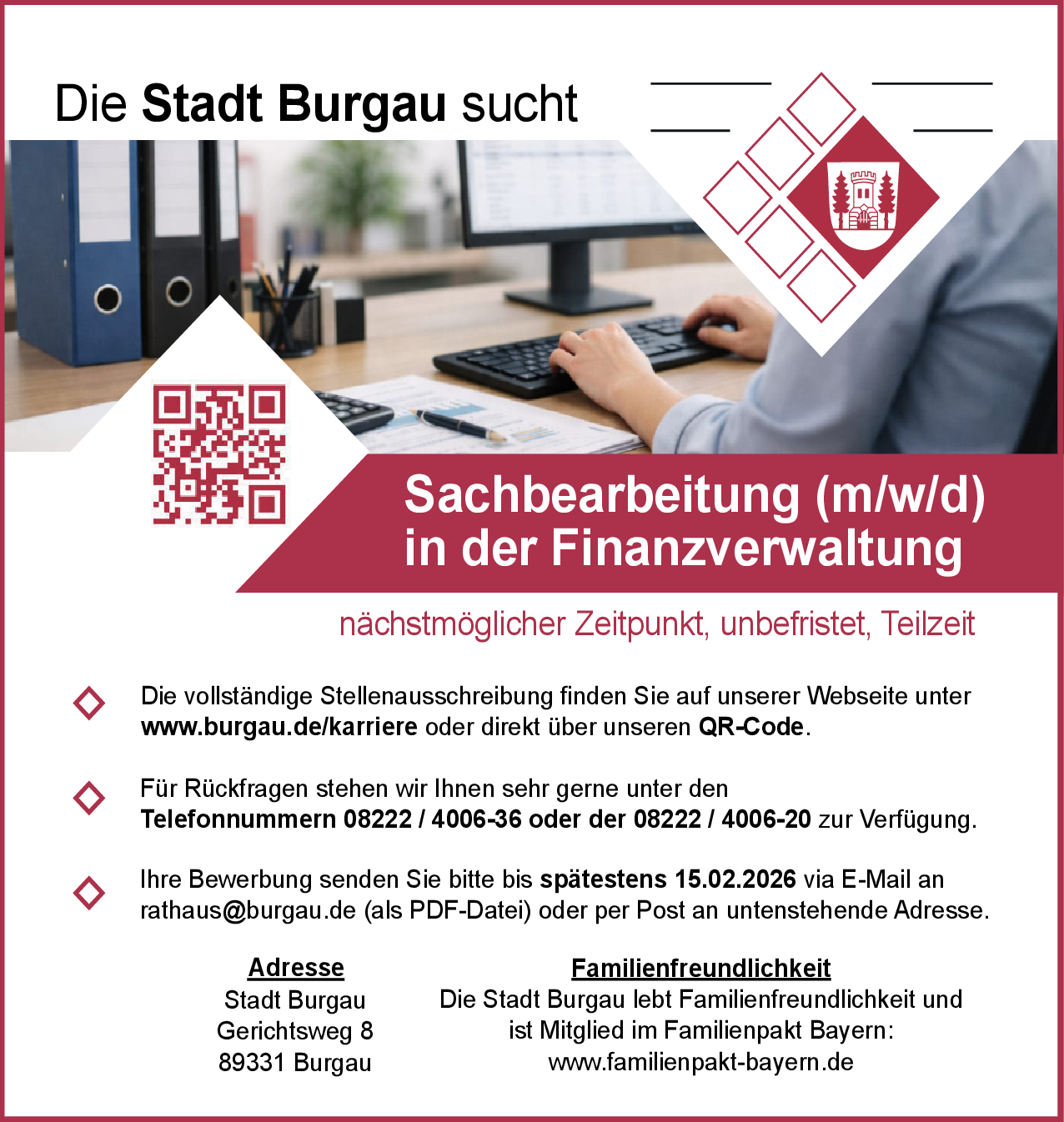 Sachbearbeitung (m/w/d) in der Finanzverwaltung | Jobs-regional